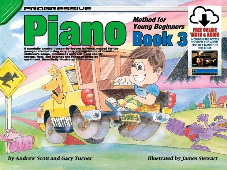 Progressive Piano Method for Young Beginners Book 3