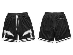 "BSKT" Short violet jaune Streetwear - URB1™