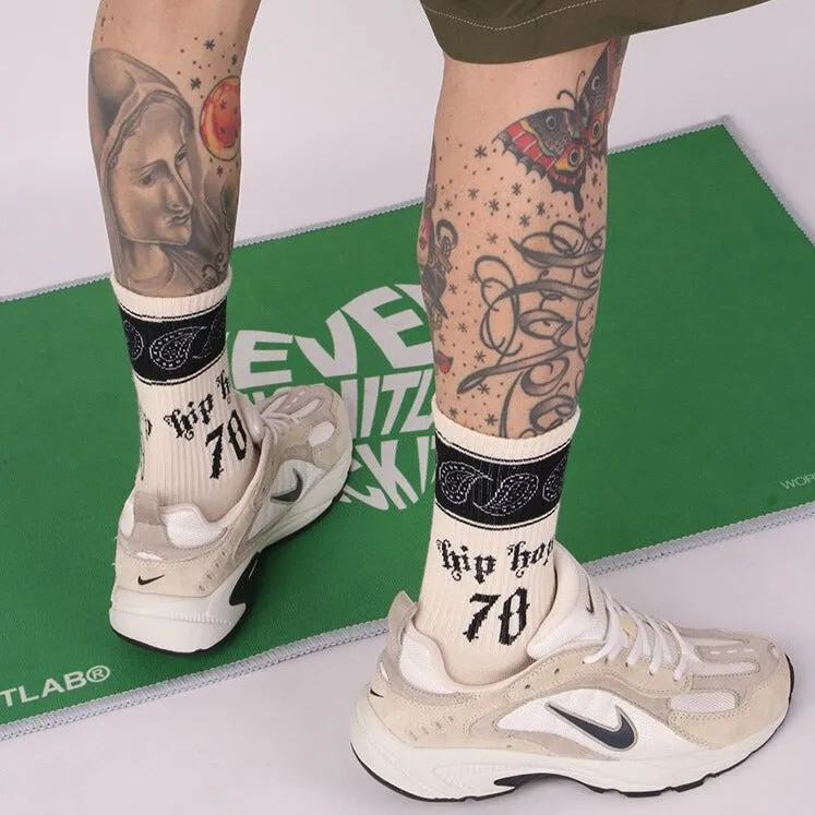 "HIP HOP 70" CHAUSSETTES MONTANTES STREETWEAR - URB1™