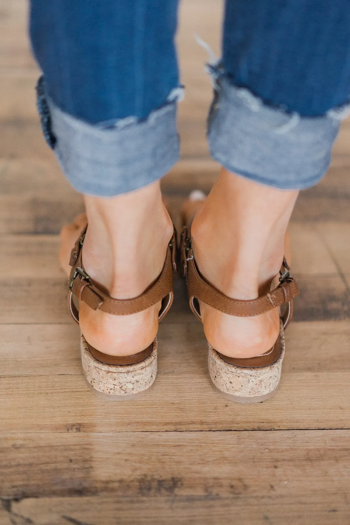 Rampage Janda Sandals - Cognac