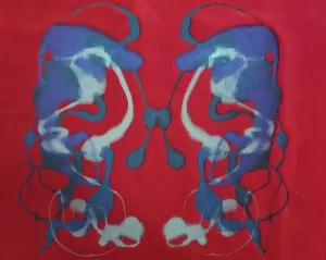 Rebecca Bruno, "Psychoanalytic Organ/ism (blue)"