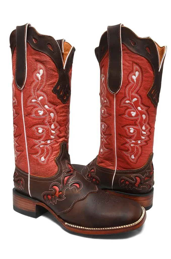 Redhawk Women's Western Boot - Lacey Salmon