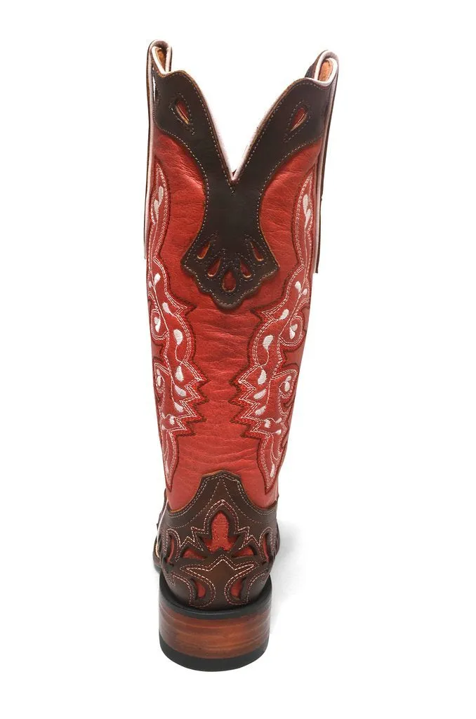 Redhawk Women's Western Boot - Lacey Salmon
