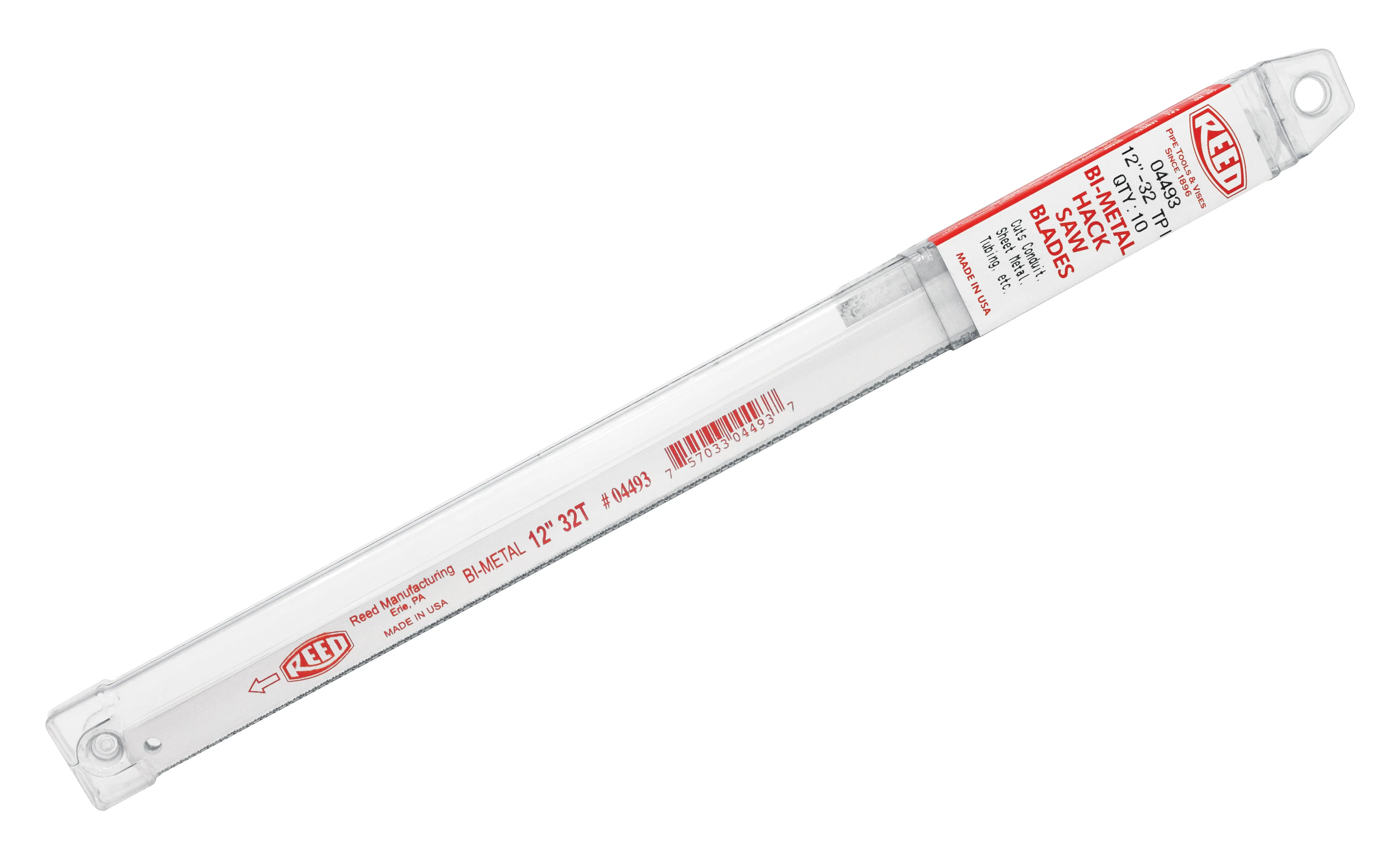 REED BH32 Bi-Metal Hack Saw Blade, 12-Inch 32 TPI