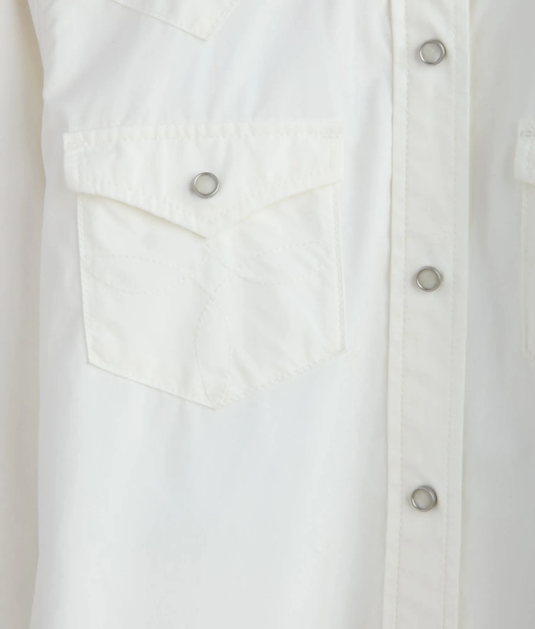 Reese Women's Snap Shirt :: Blanco