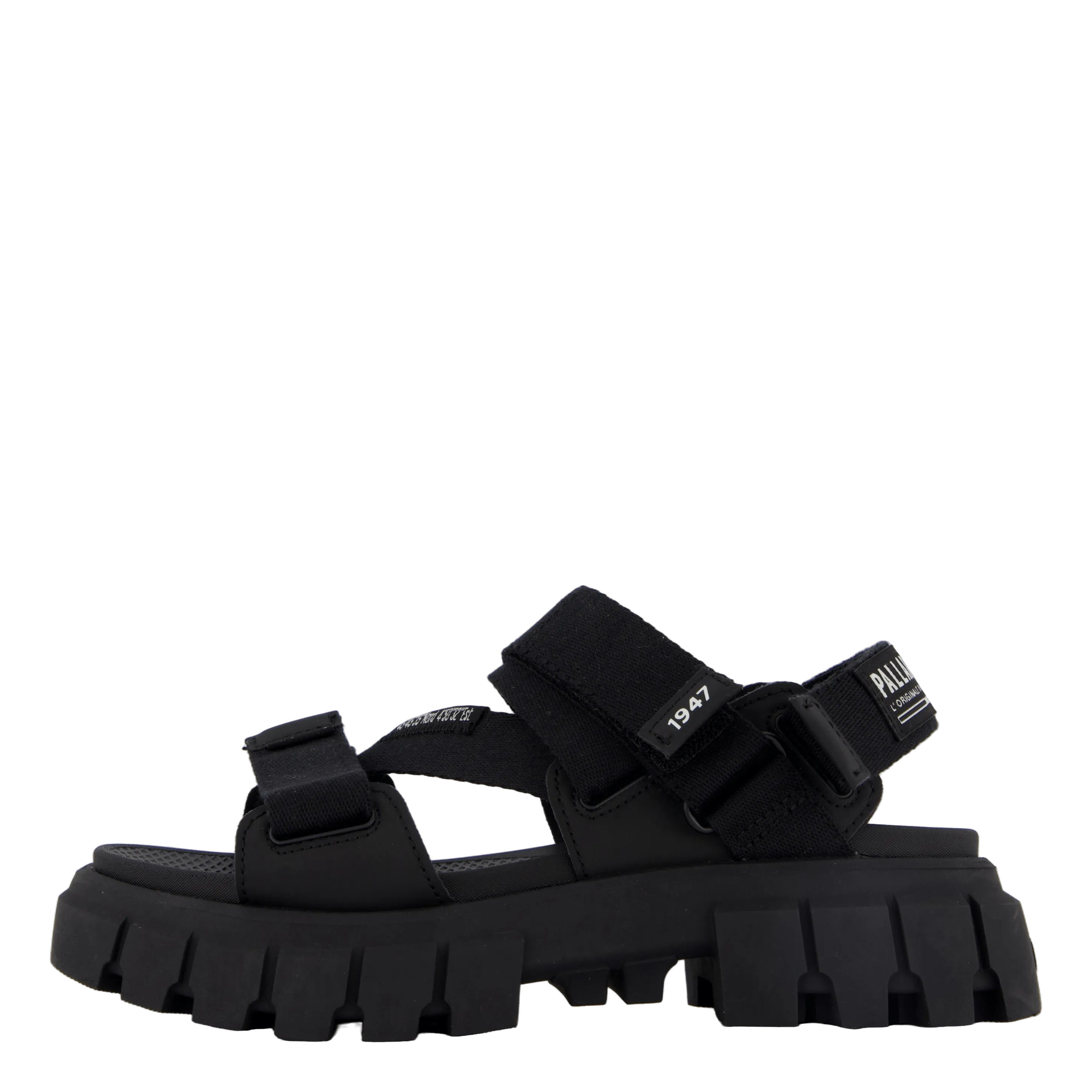 Revolt Sandal Mono Black