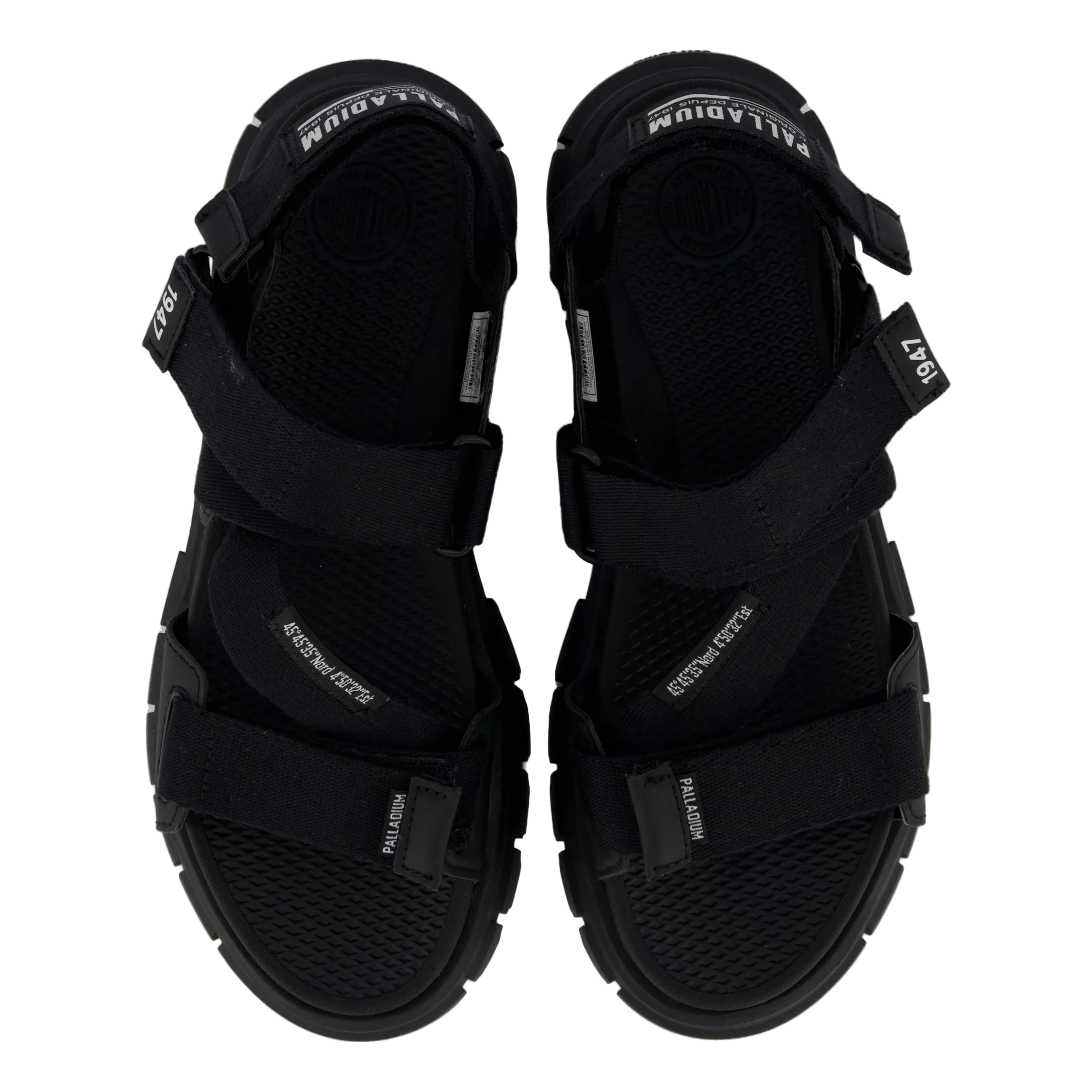 Revolt Sandal Mono Black