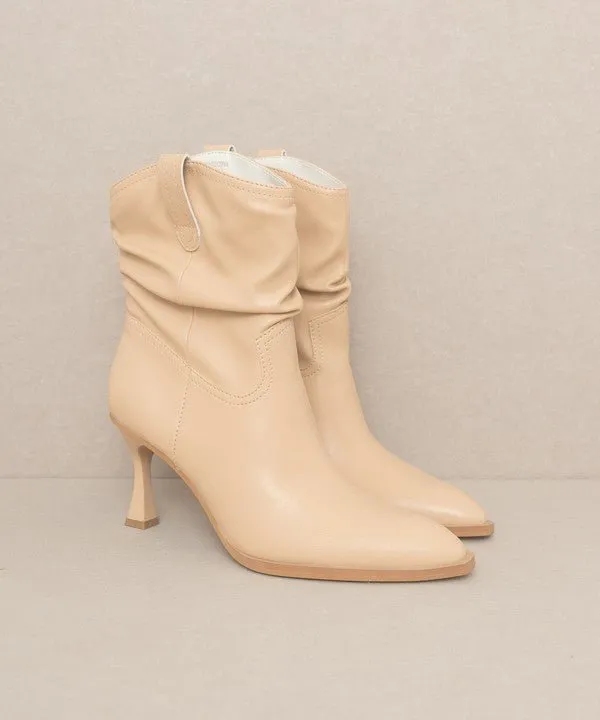 Riga - Western Inspired Slouch Boots