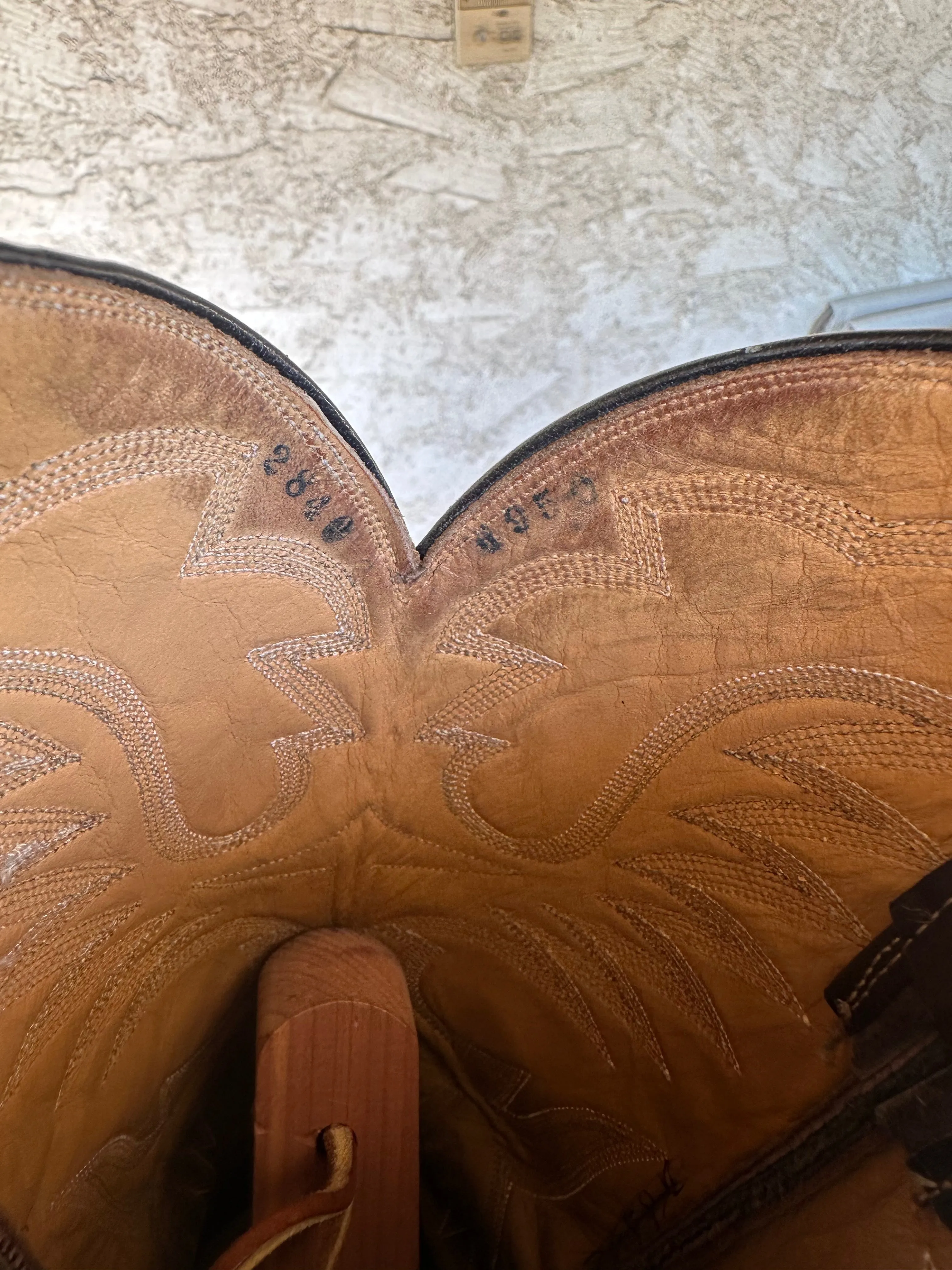 Rios of Mercedes Caiman Belly Cowboy Boots size 9.5 D