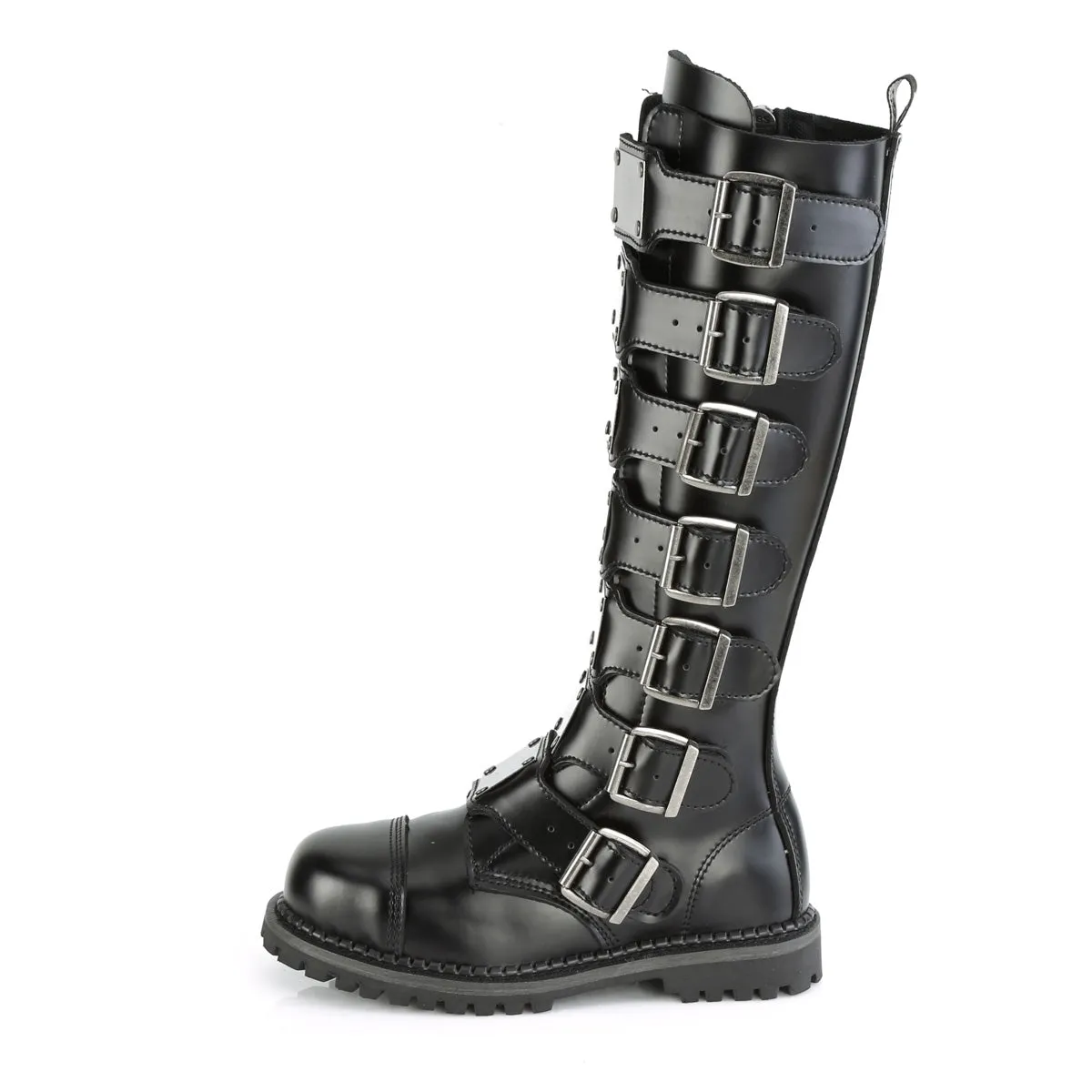 RIOT-21MP  Black Leather