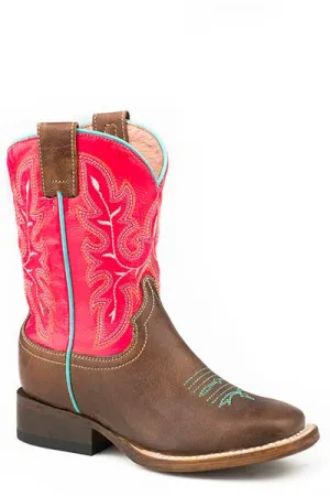 Roper Girls Square Toe Boots  "Nellie"