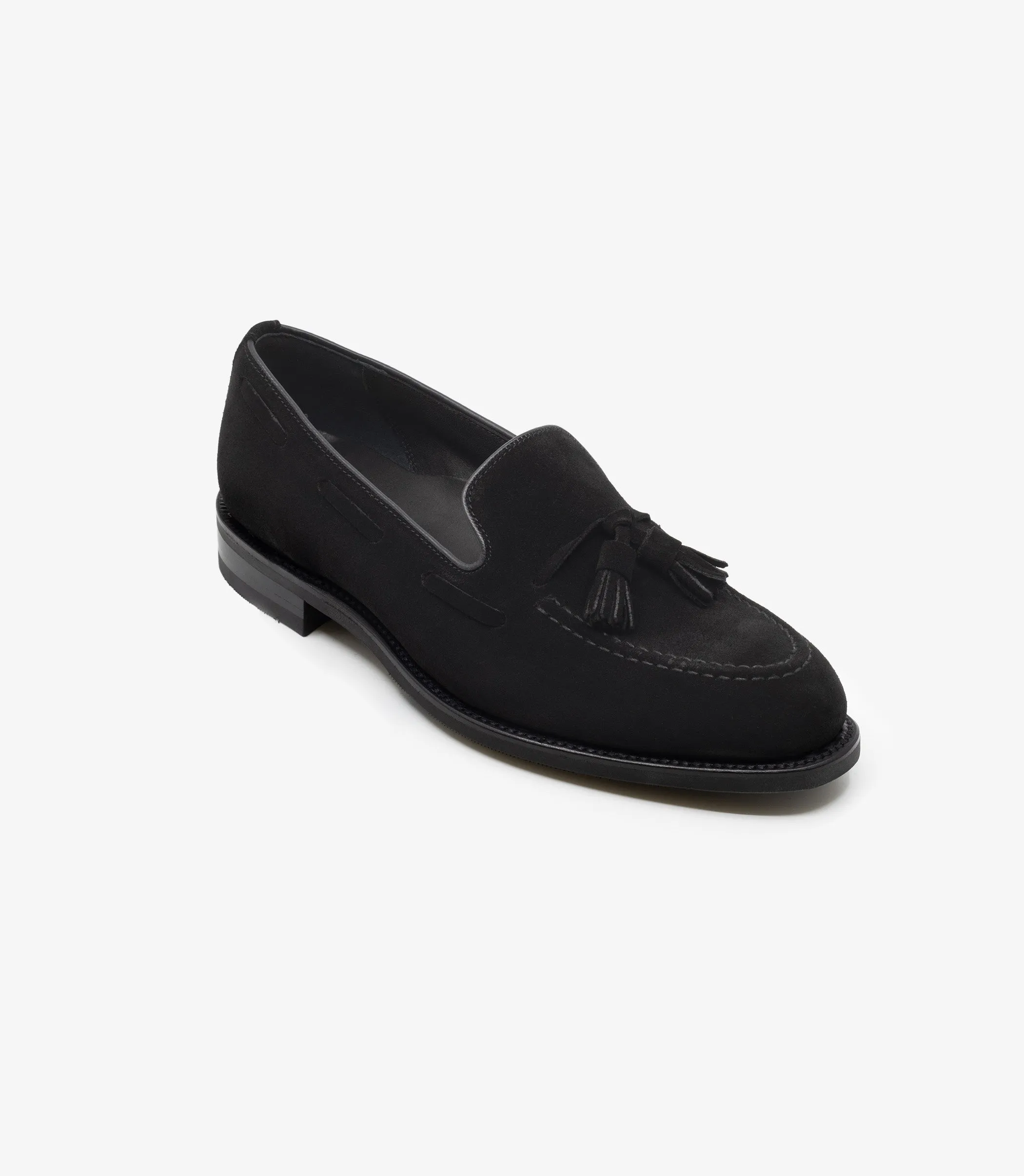 Russell Black Suede