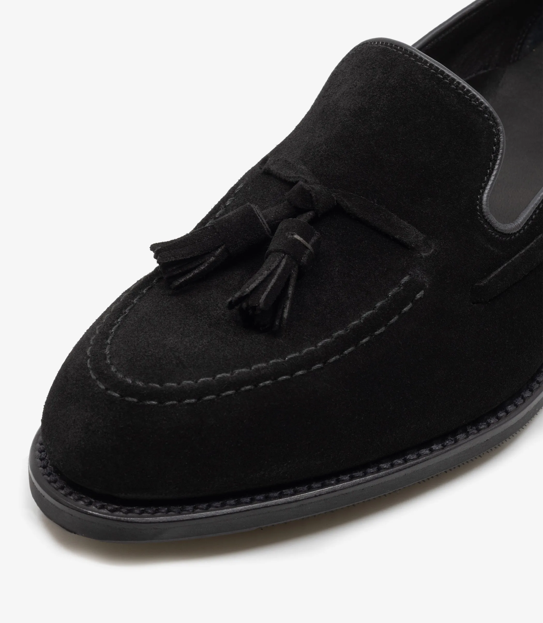 Russell Black Suede