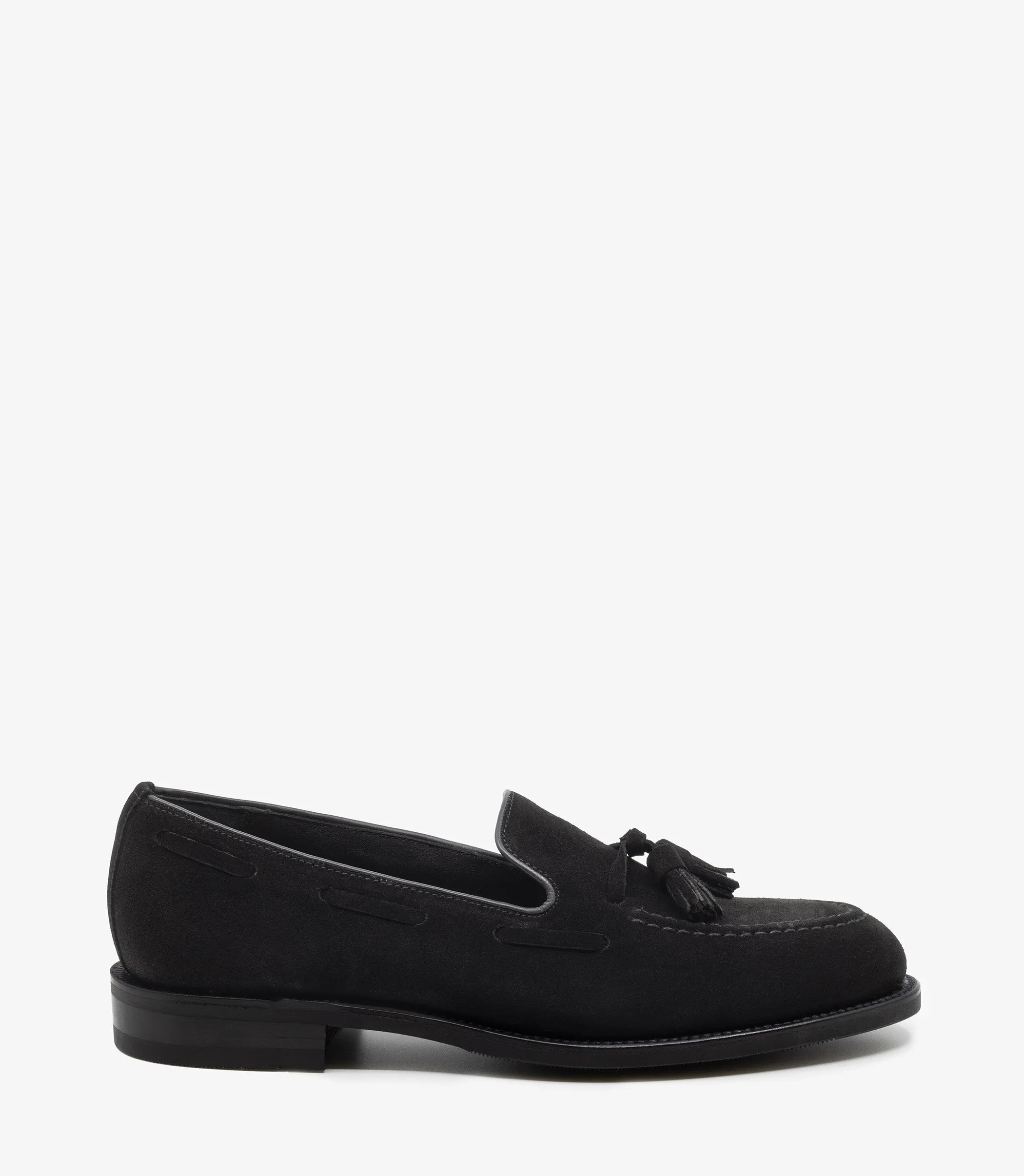 Russell Black Suede