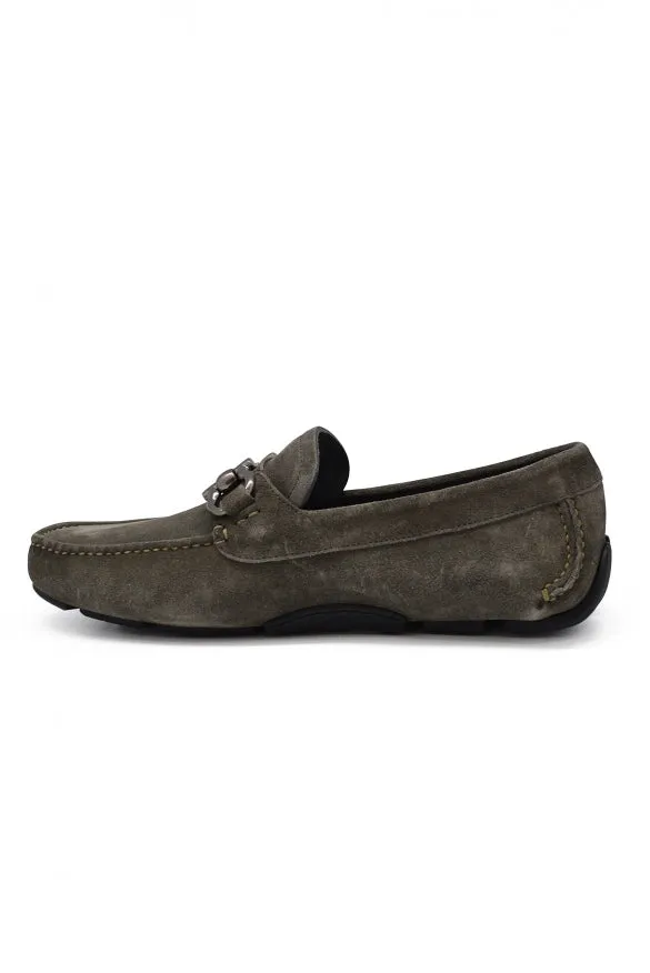 Salvatore Ferragamo Driver Gancini Loafers