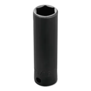 Stanley?? Products Torqueplus Deep Impact Sockets, 1 in Drive, 1 1/16 in Opening, 6 Points, 10017L