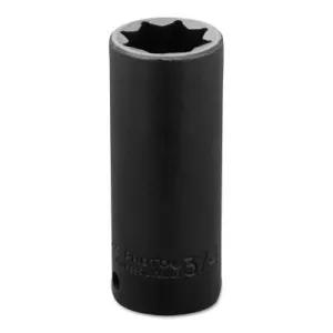 Stanley?? Products Torqueplus Deep Impact Sockets 1/2 in, 1/2 in Drive, 1 in, 6 Points, 7332H