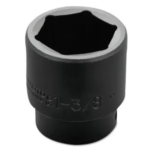 Stanley?? Products Torqueplus Impact Sockets, 1/2 in Drive, 1 3/8 in Opening, 6 Points, 7444H