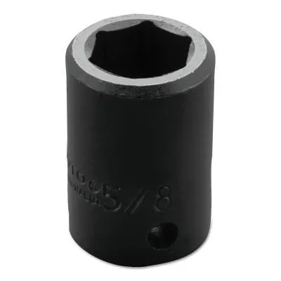 Stanley?? Products Torqueplus Impact Sockets, 1/2 in Drive, 5/8 in Opening, 6 Points, 7420H