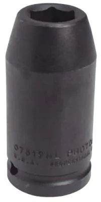 Stanley?? Products Torqueplus Metric Deep Impact Sockets 3/4 in, 3/4 in Drive, 32 mm, 6 Points, 07532ML