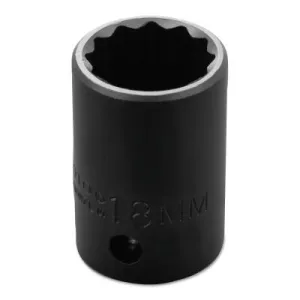 Stanley?? Products Torqueplus Metric Impact Sockets 1/2 in, 1/2 in Drive, 46 mm, 6 Points, 7446M