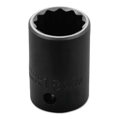 Stanley?? Products Torqueplus Metric Impact Sockets 1/2 in, 1/2 in Drive, 46 mm, 6 Points, 7446M