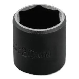 Stanley® Products Torqueplus Metric Impact Sockets 3/8 in, 3/8 in Drive, 20 mm, 6 Points, 7220M