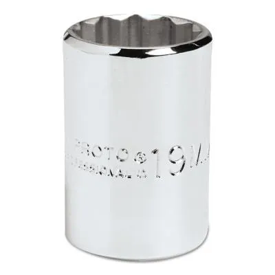 Stanley® Products Torqueplus Metric Sockets 1/2 in, 1/2 in Drive, 11 mm, 6 Points, 5411MH