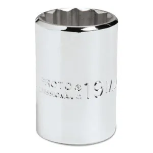 Stanley® Products Torqueplus Metric Sockets 1/2 in, 1/2 in Drive, 11 mm, 6 Points, 5411MH