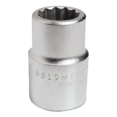 Stanley?? Products Torqueplus Sockets, 3/4 in Drive, 1 11/16 in Opening, 12 Points, 5554