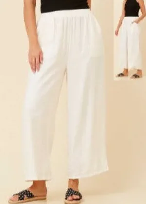 Stella Leg Pant  White