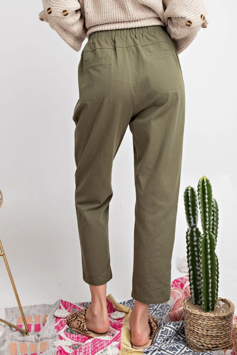 Twill Boyfriend Pant