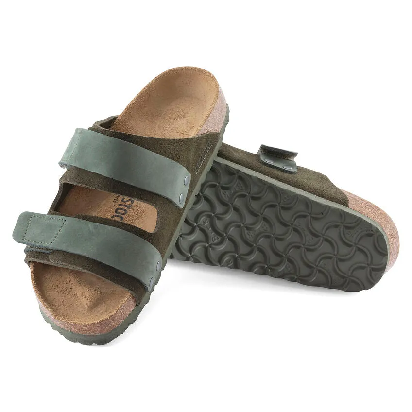 Uji Men - Thyme Suede Nubuck