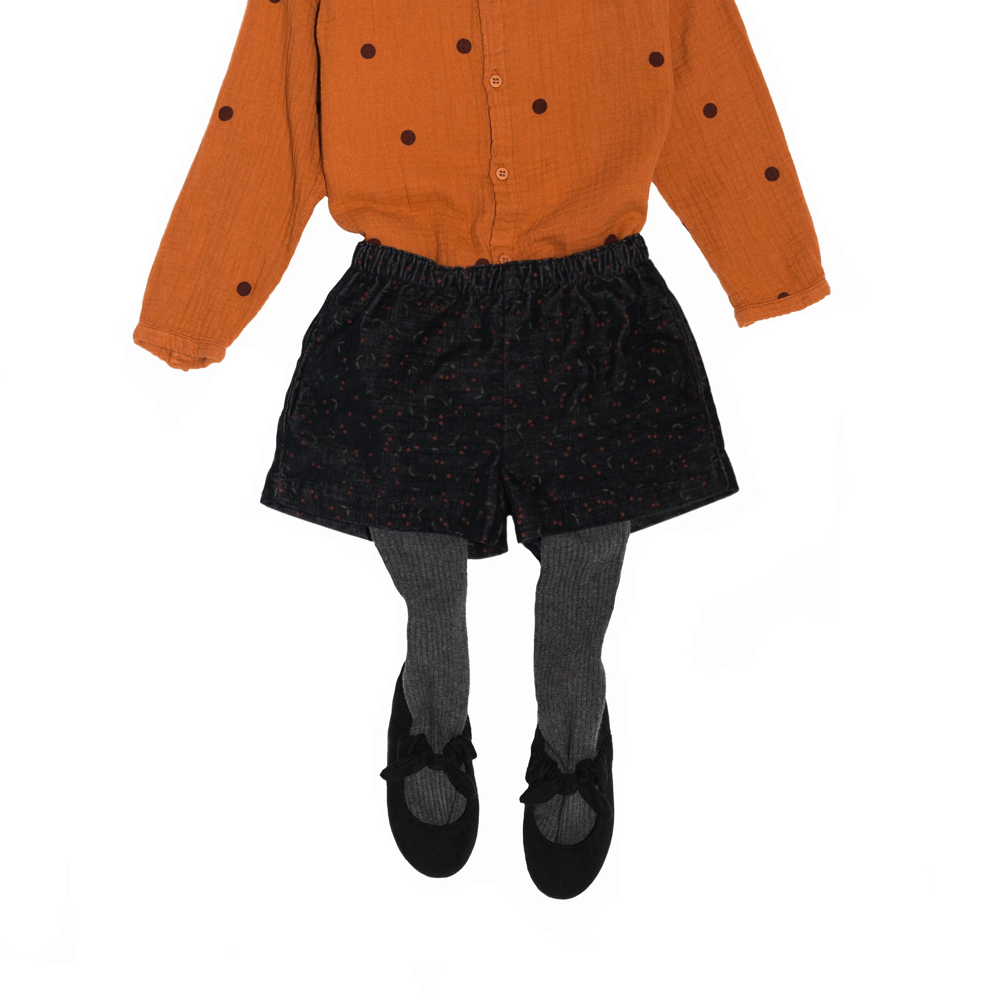 [US10] Old Navy Faux-Suede Pointy-Toed Bow-Tie Flats for Toddler Girls
