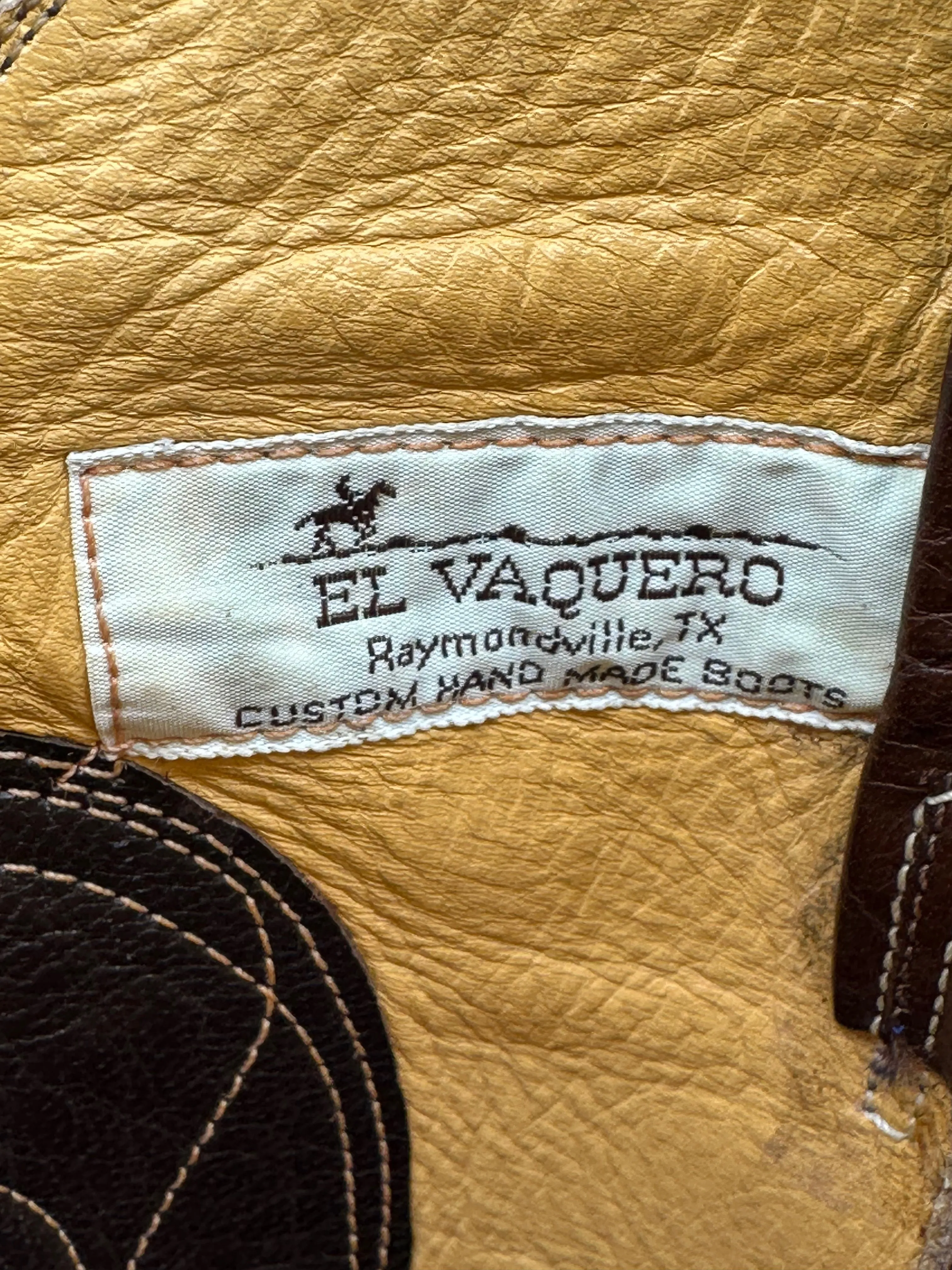 Vaquero Custom Center Cut Full American Alligator Cowboy Boots size 9 D