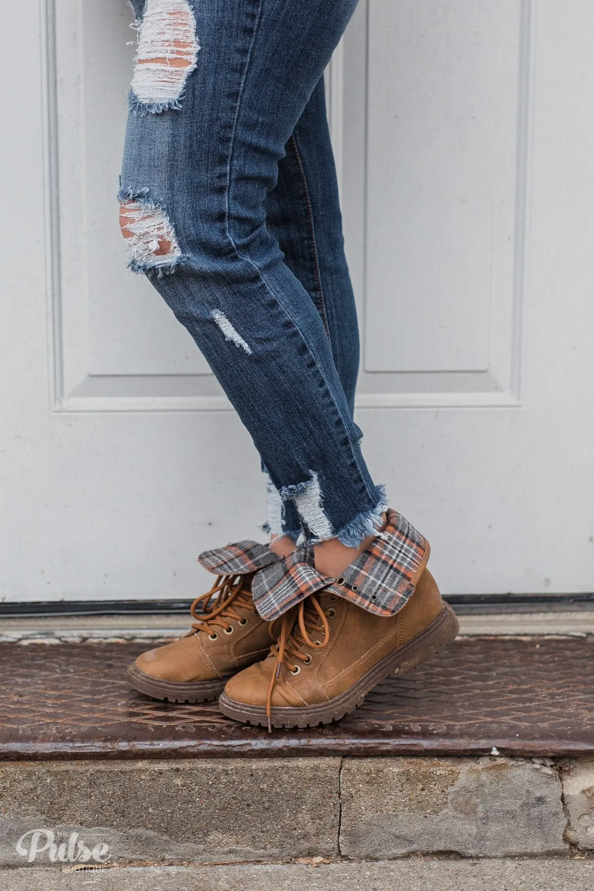 Very G Colonel Sanders Boots- Tan