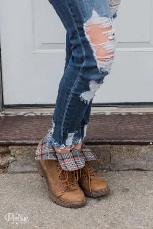 Very G Colonel Sanders Boots- Tan
