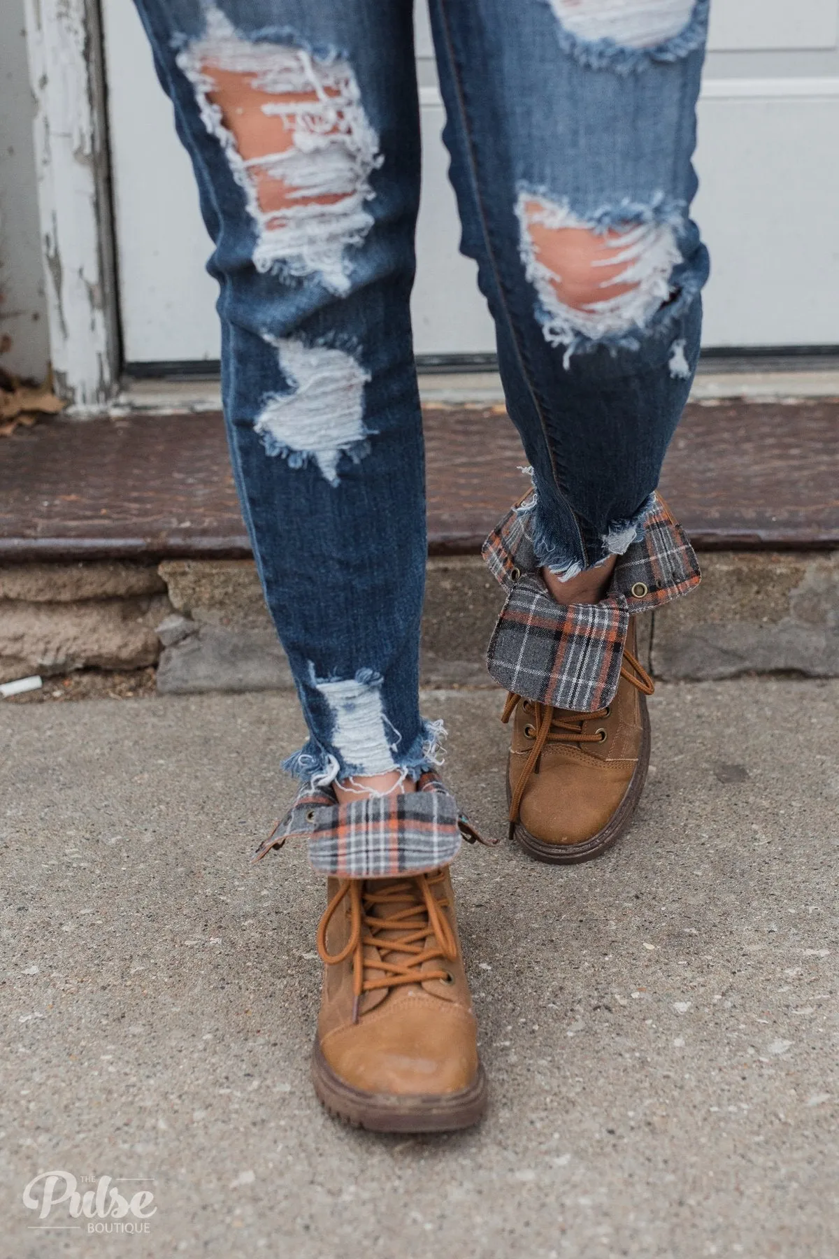 Very G Colonel Sanders Boots- Tan