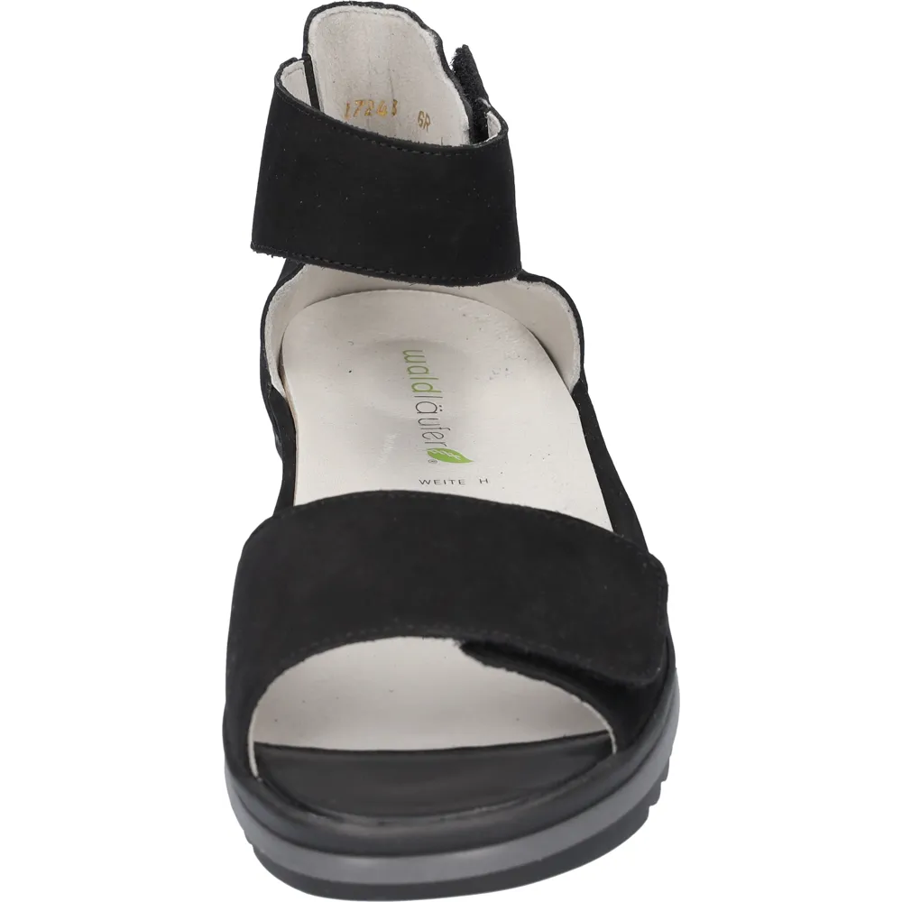Waldlaufer Hakura (Odeon) Black Sandals