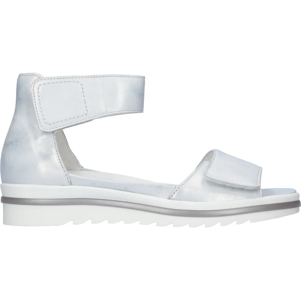 Waldlaufer Hakura (Odeon) Fume Silber Sandals