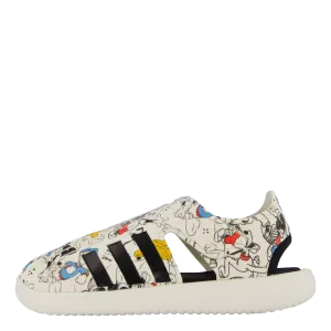 Water Sandal Mickey C Owhite/cblack/ftwwht
