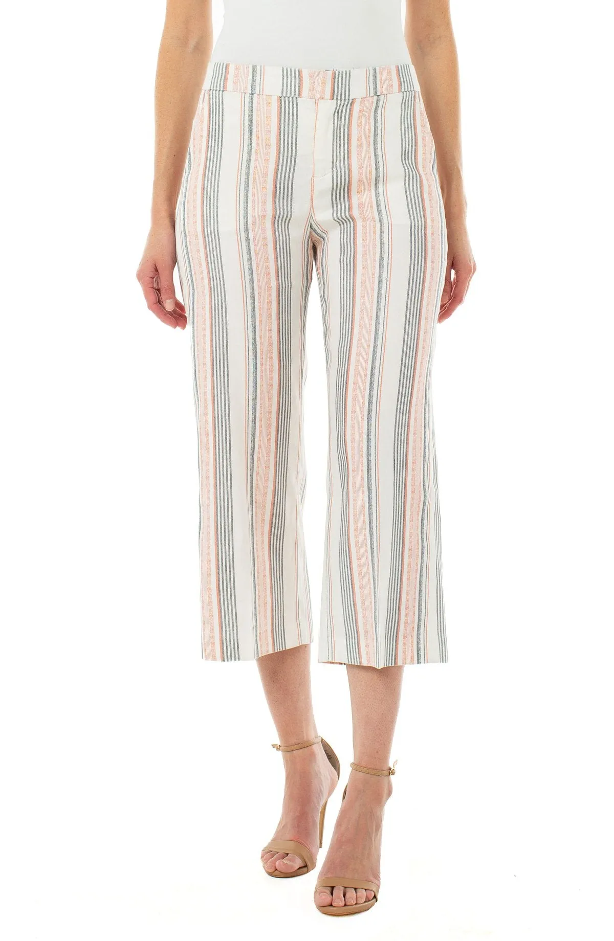 Wide Leg Cropped Trouser