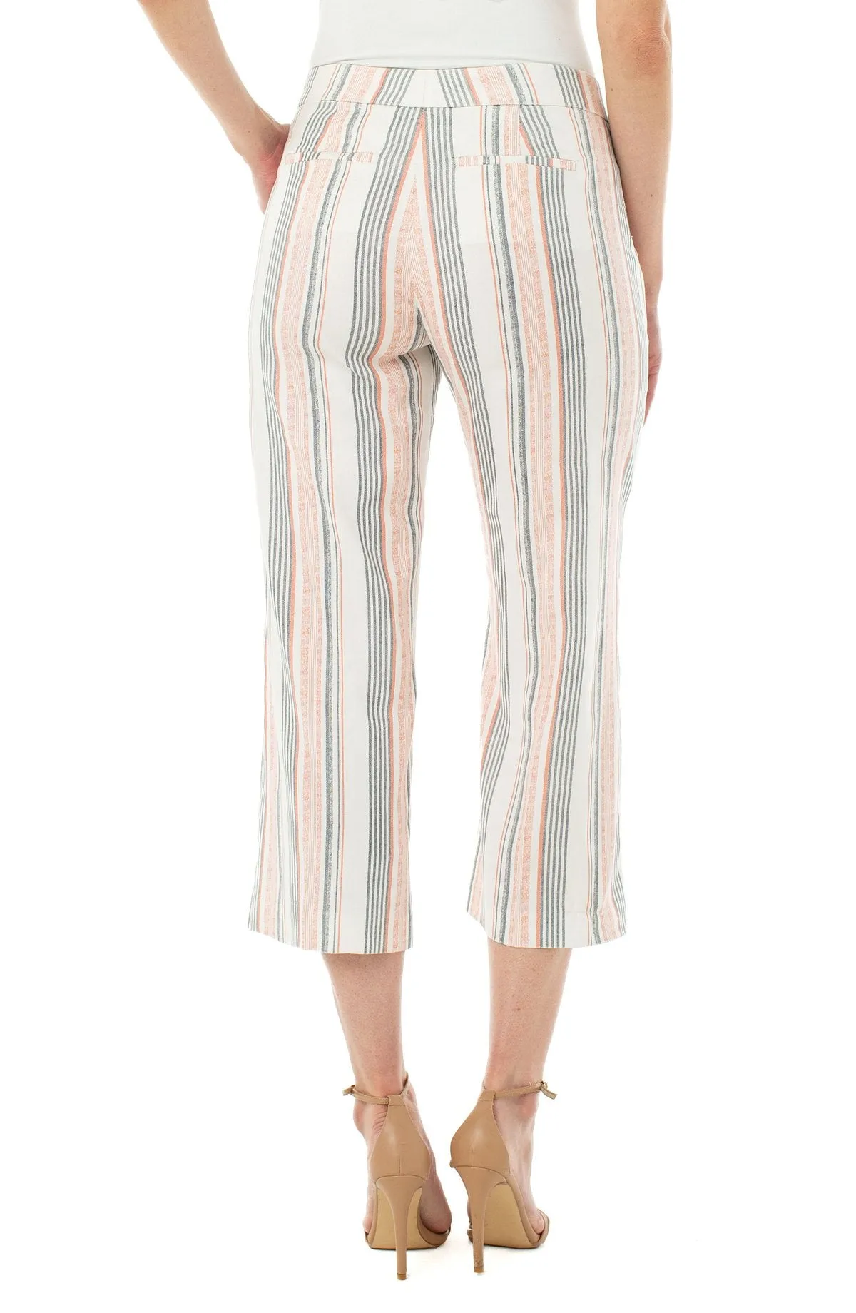 Wide Leg Cropped Trouser