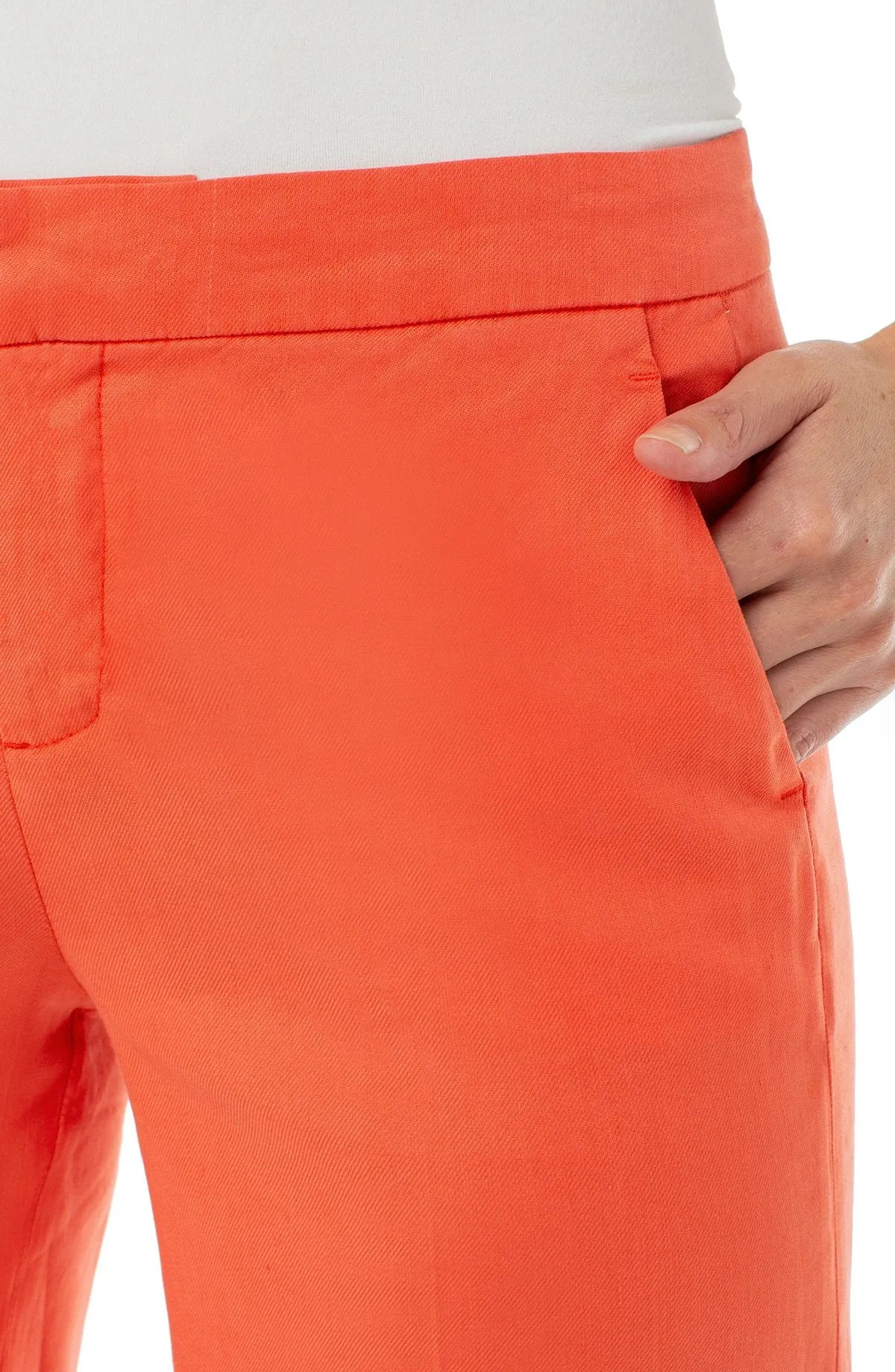 Wide Leg Cropped Trouser