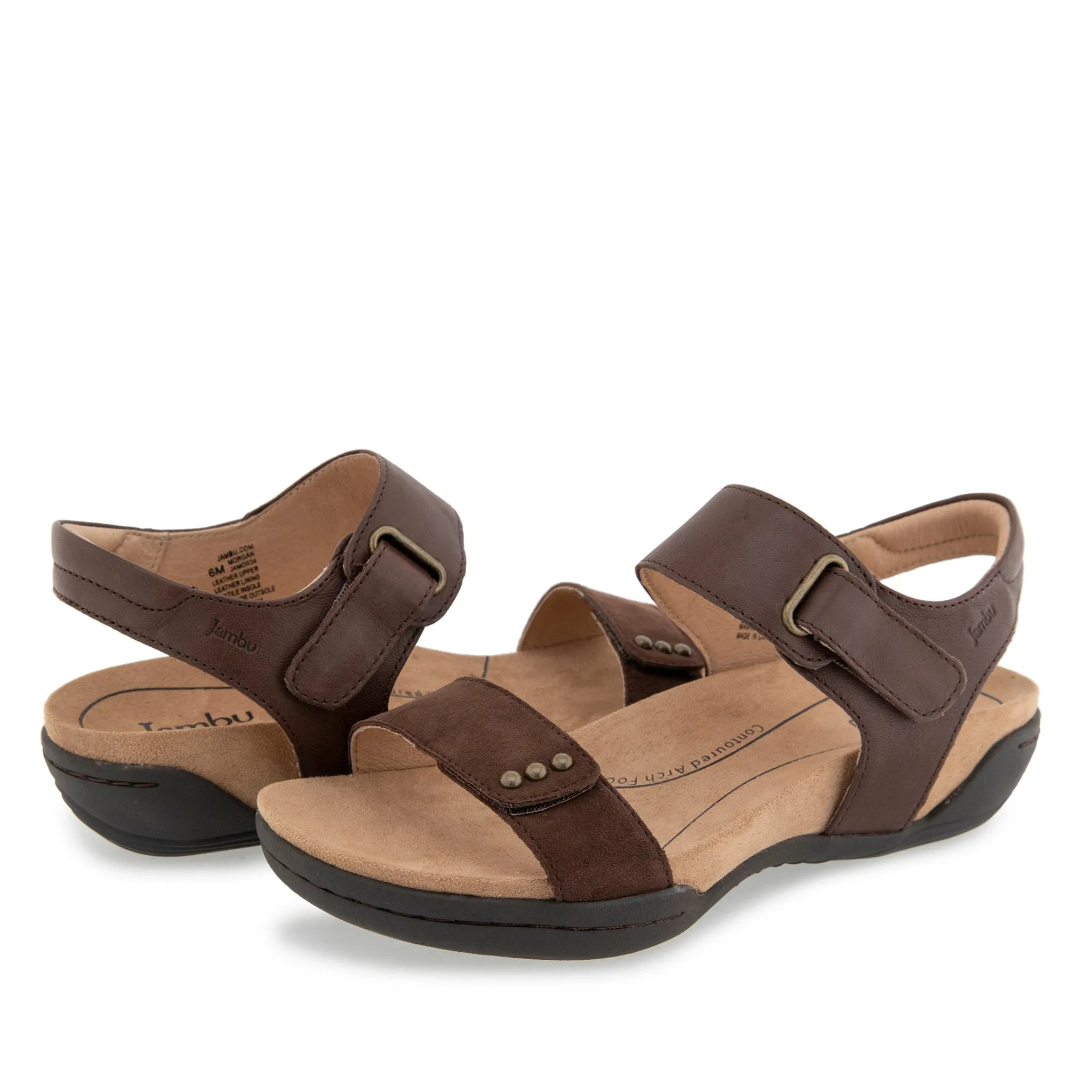Women's Morgan Sandal - Dk Brown - J4MOR34