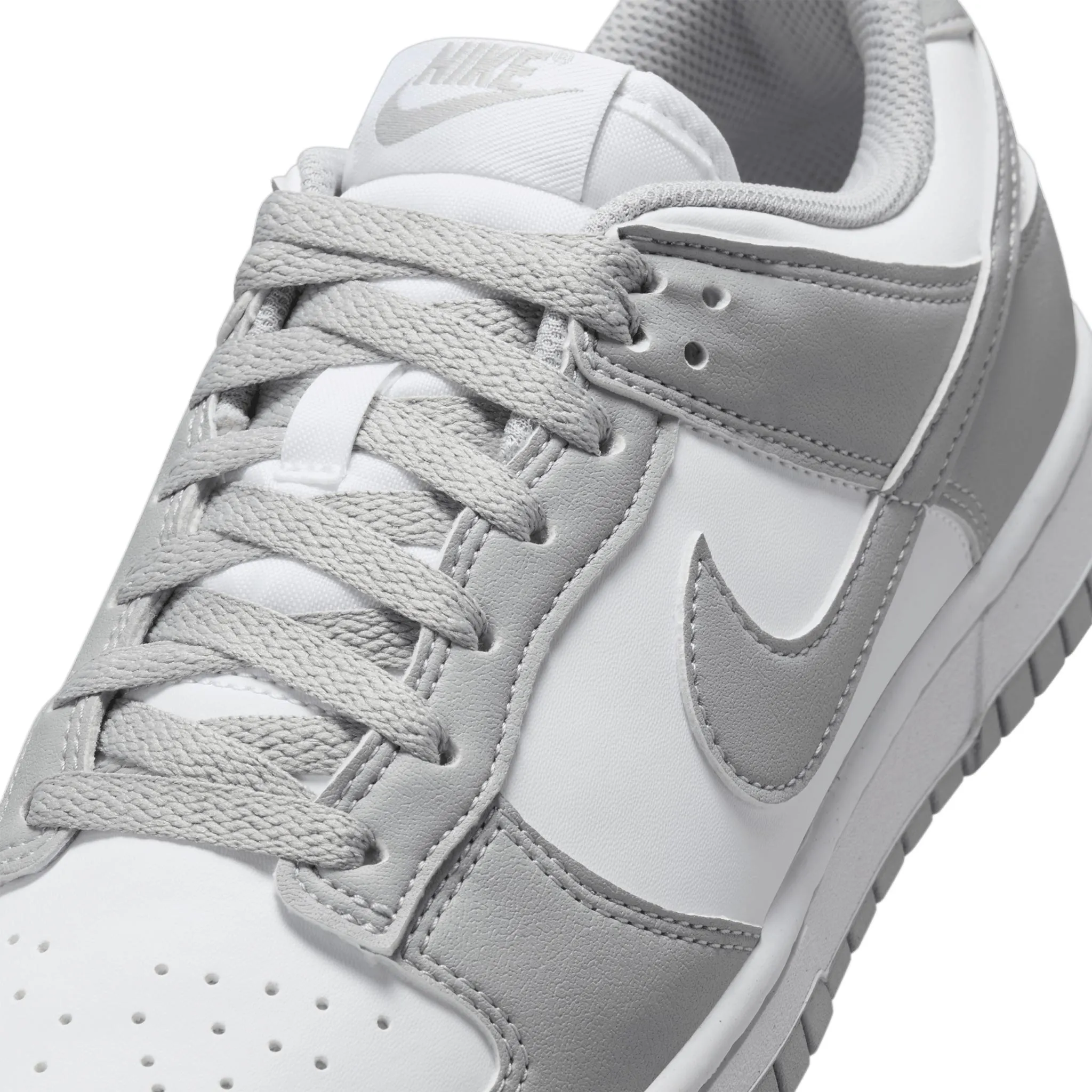Women's Nike Dunk Low White/LT Smoke Grey DD1873-113