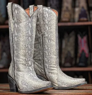 Women's Tanner Mark Carunga Print Snip Toe Boots