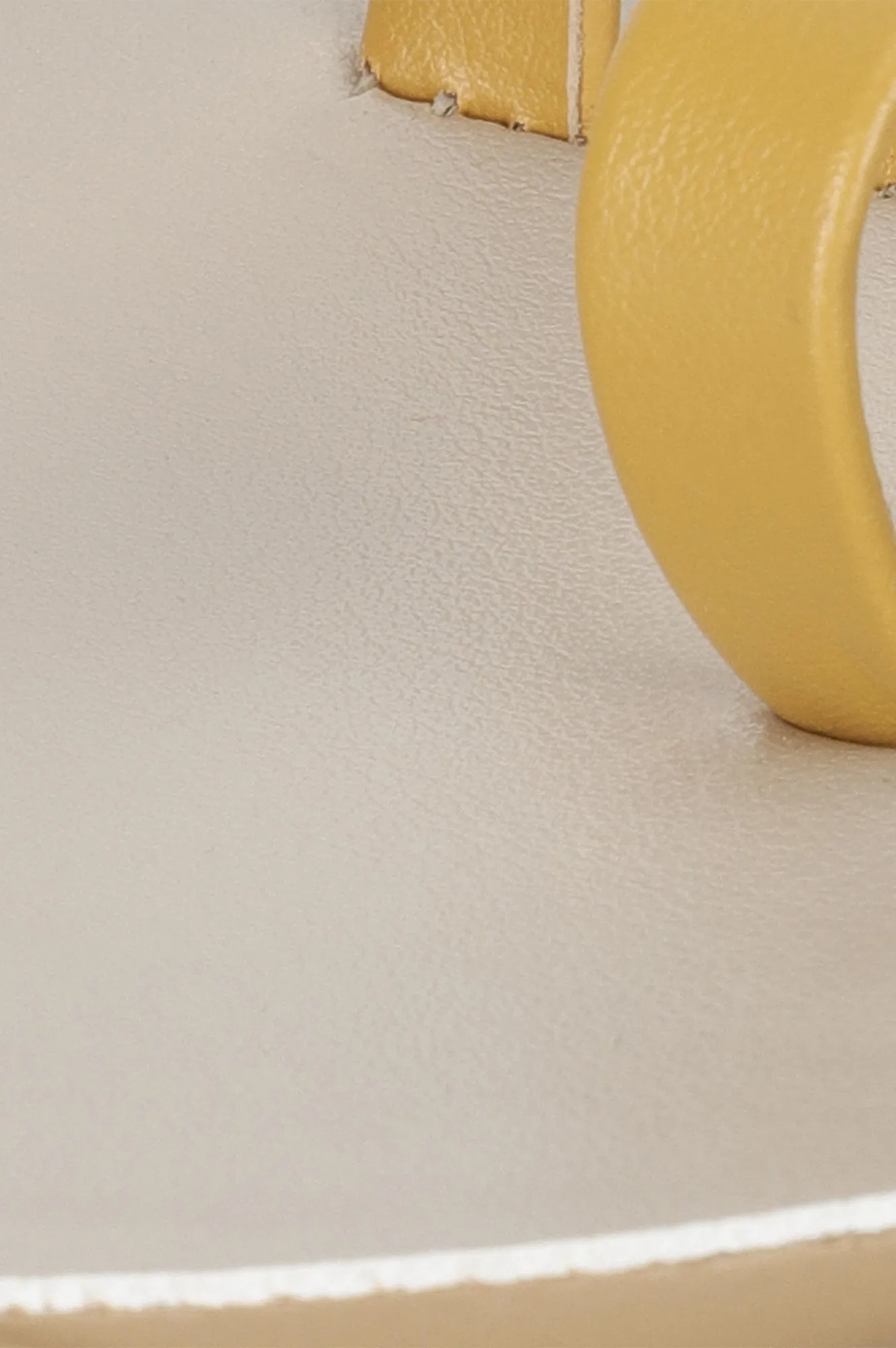 Yellow Almond Toe Solid Flat-ZMELANY